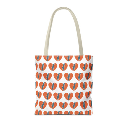 Israel Heart Tote Bag