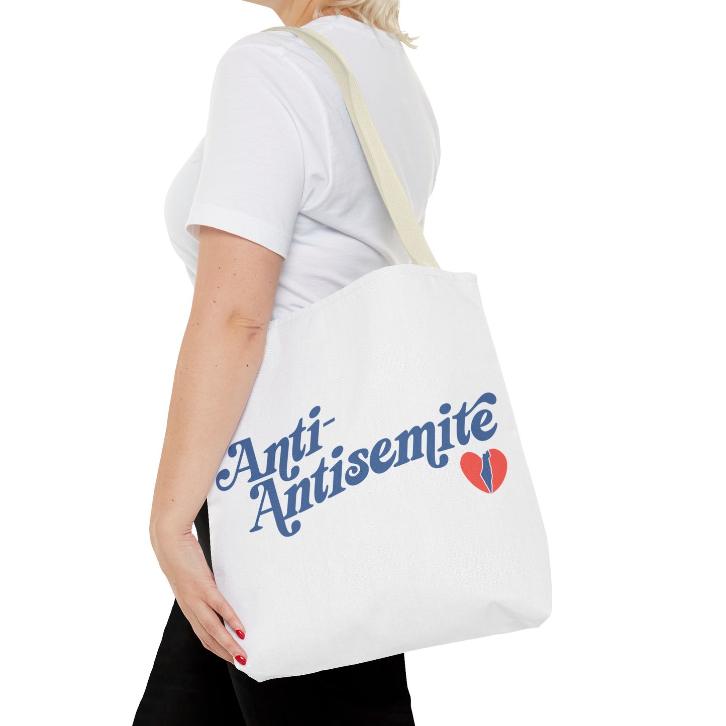 "Anti-Antisemite" Tote Bag