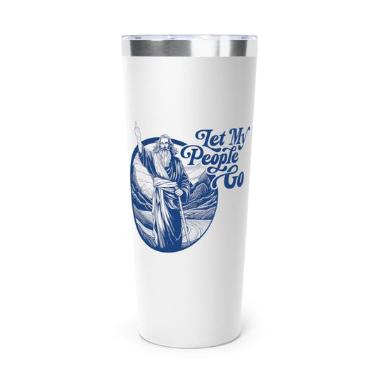 "Let My People Go" Moses Stainless Steel Insulated Tumbler (PG-13)