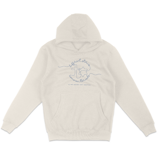 "Different Stories, Common Threads" Fleece Hoodie Sweatshirt