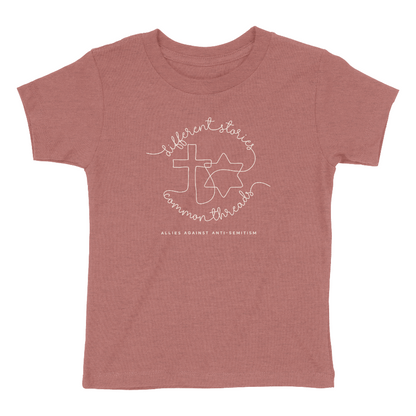 "Different Stories, Common Threads" Toddler Tee