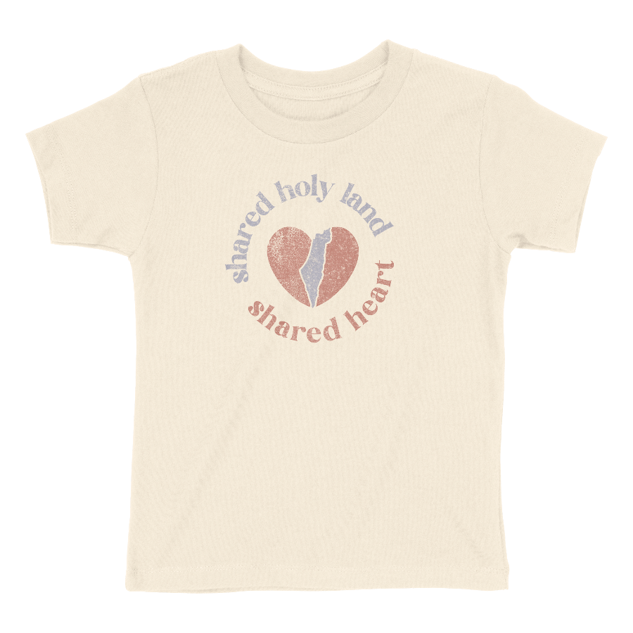 "Shared Holy Land, Shared Heart" Toddler Tee