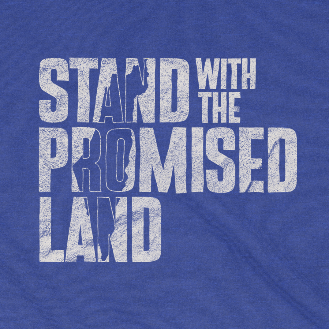 "Stand with the Promised Land" Block Youth Tee