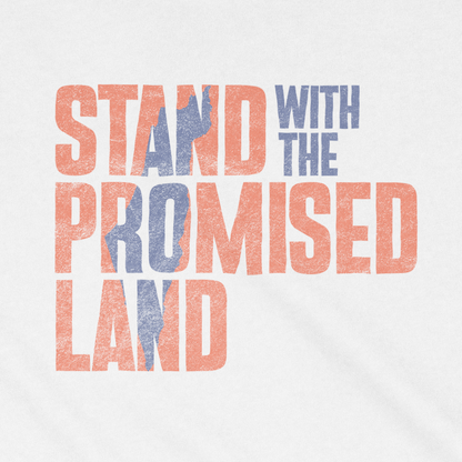 "Stand with the Promised Land" Block Youth Tee