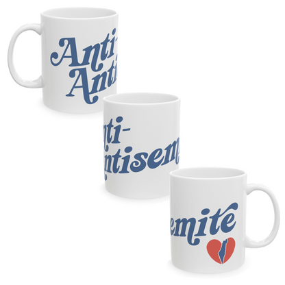 "Anti-Antisemite" Ceramic Mug