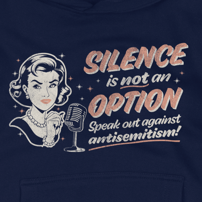 "Silence is Not An Option" Fleece Hoodie Sweatshirt