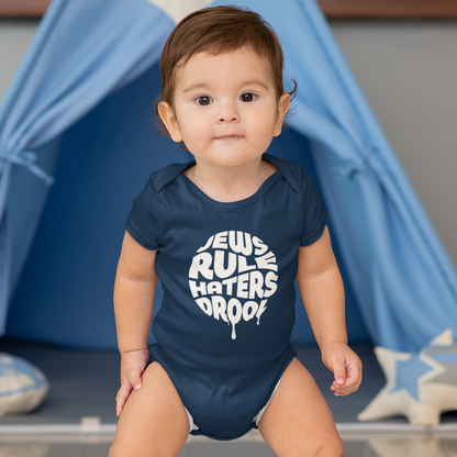 "Jews Rule, Haters Drool" Baby Onesie