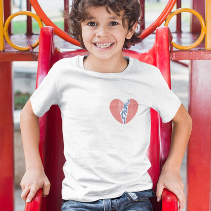 "ישראל (Yisrael)" Heart Youth Tee