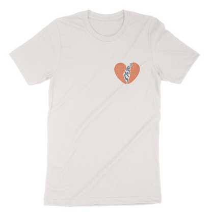 "ישראל (Yisrael)" Heart Adult Unisex Tee